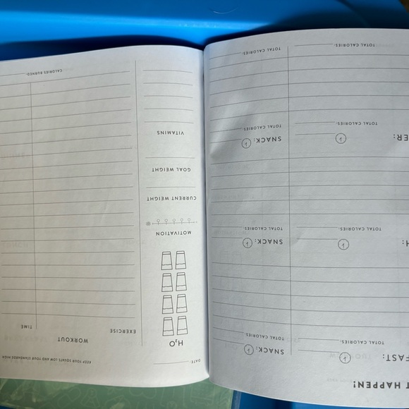 Fitness Journal: Keep Your Squats Low & Standards High (Set of 2) - Picture 7 of 8